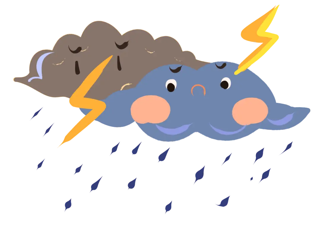雷雨天气突袭同学们该如何防御