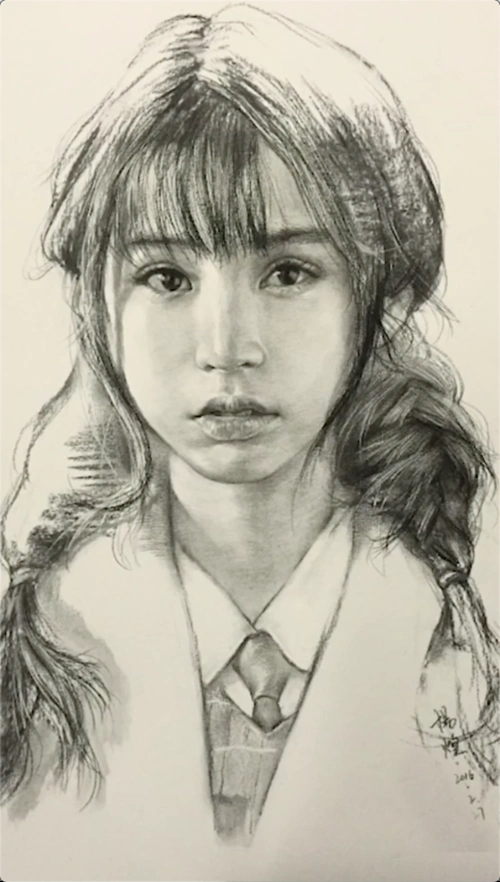 主页 素描人物 素描头像图片大全_素描头像步骤及画法重要的一点:抓