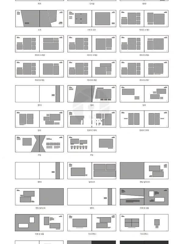 版式设计网格系统