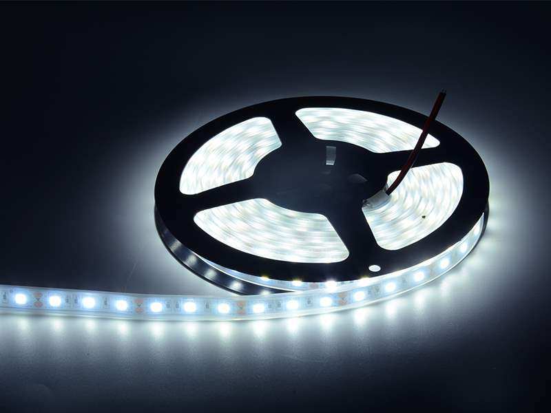 led灯带12v贴片硅胶套管防水户外防雨超高led灯带