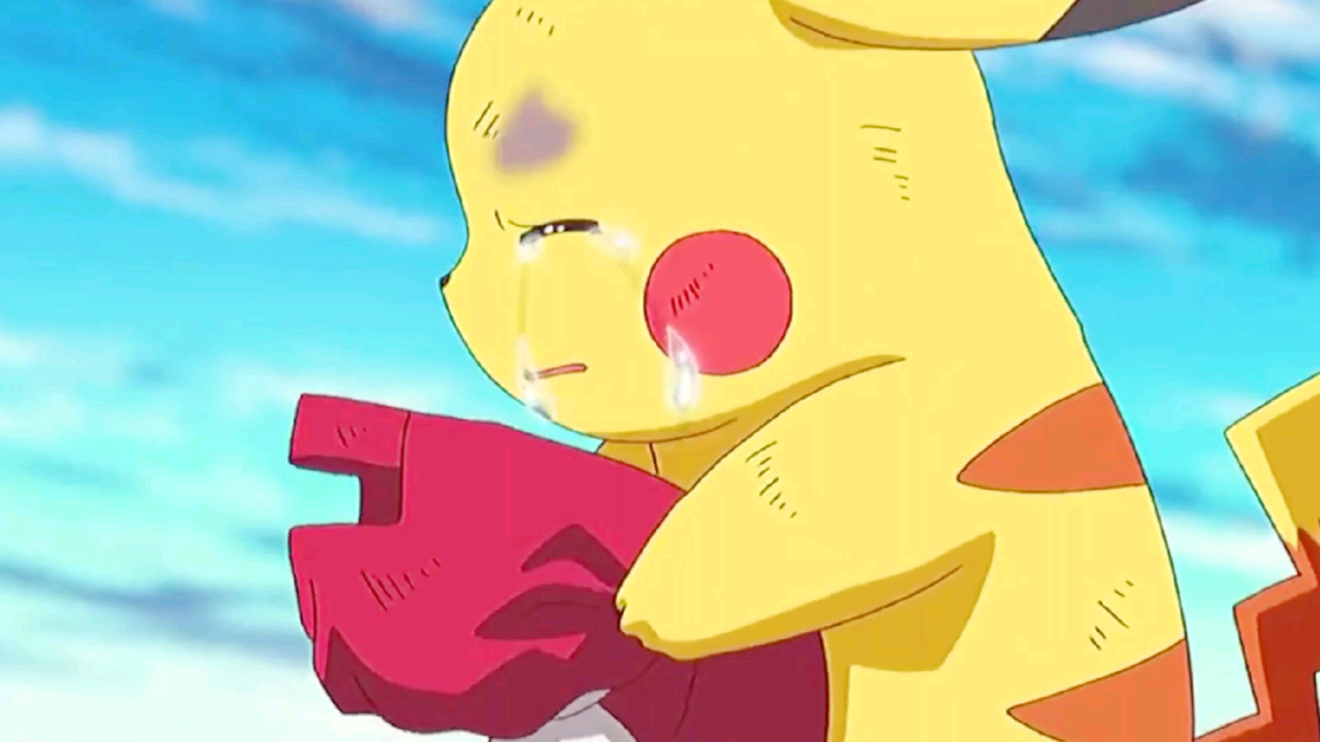 小小爱宠萌化你#皮卡丘哭的那一刻,全世界都输了