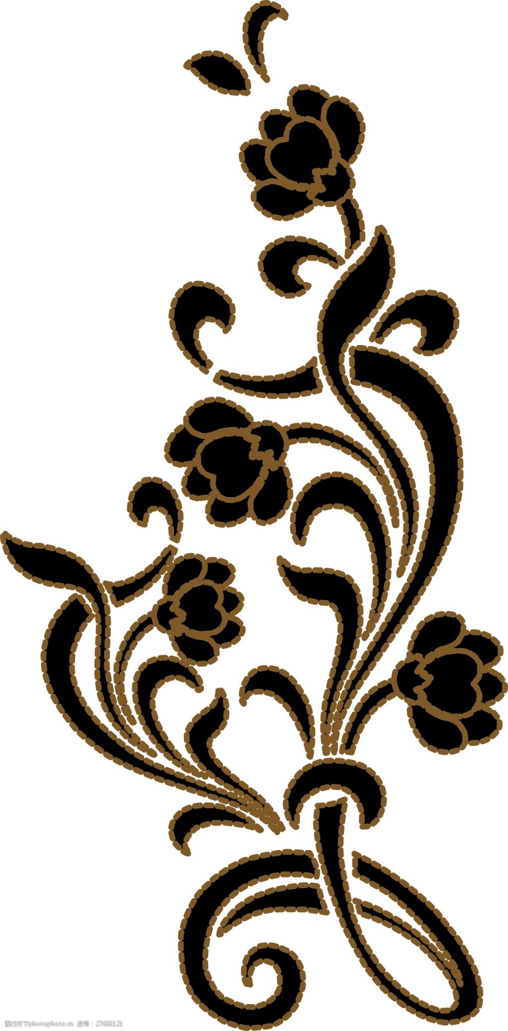 复古花纹图案设计