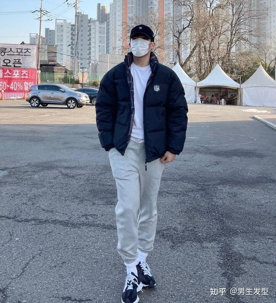 冬天男生羽绒服搭配什么5套穿衣思路百搭实用保暖又帅气