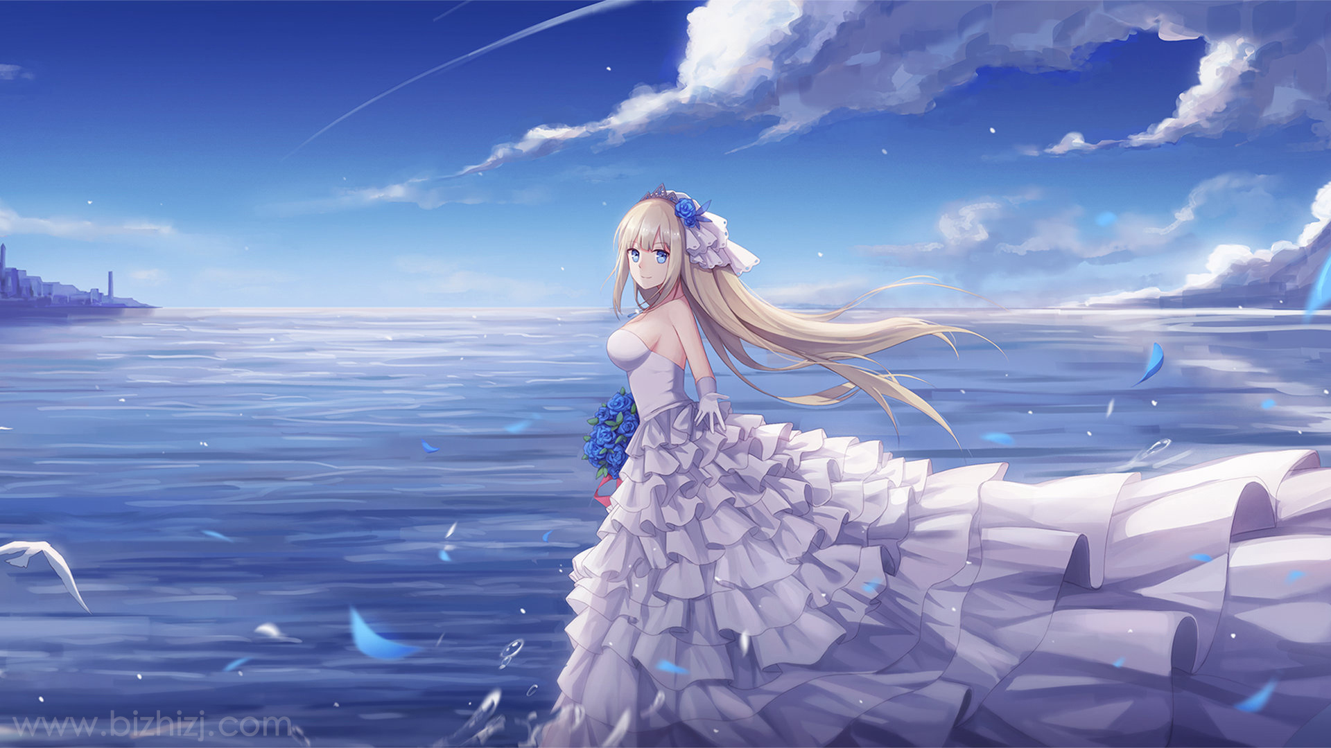 二次元萌萌可爱动漫女孩图片-动漫壁纸 - 壁纸之家