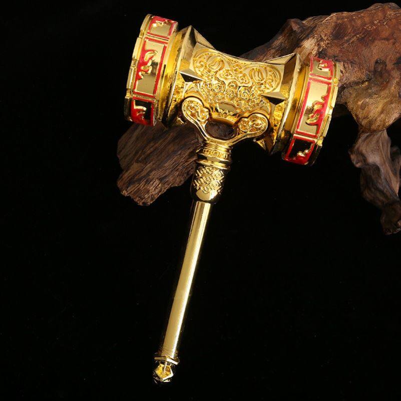 高端小舞魂骨手办昊天锤玩枪斗边大陆g周罗蓝银霸王具武器暗器奢