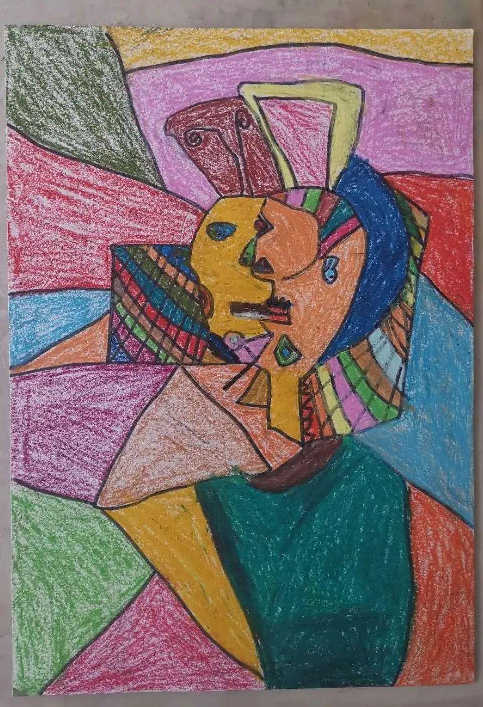 走进毕加索的抽象世界守望童心61艺路花开保定市青少年宫系列公益