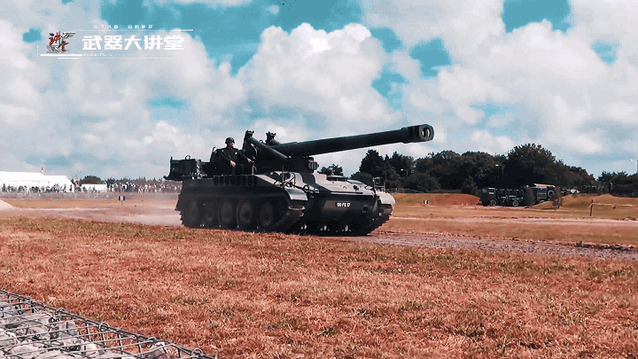 战后巨炮的代表口径达到203mm的m110重型自行榴弹炮