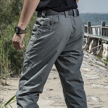 野战裤春秋宽松直筒户外战术裤男军迷透气迅闪休闲裤作战裤多口袋