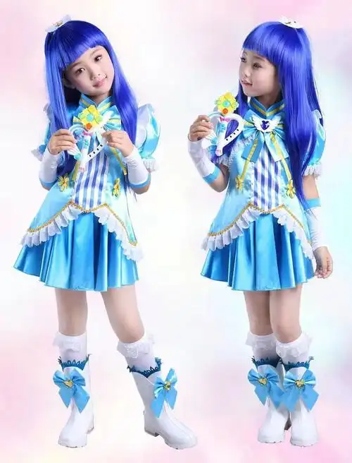 儿童节巴拉巴拉小魔仙美雪美琪小兰服装儿童公主裙套装衣服巴啦啦 新