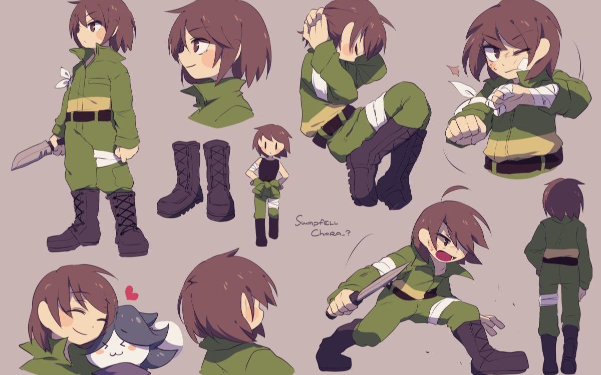 undertale no more deals(劈了chara18刀)_哔哩哔哩bilibili_传说之下