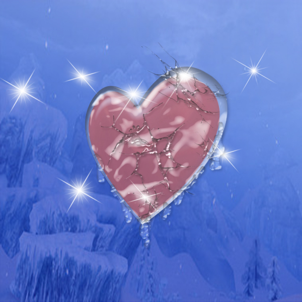 求设计个冰封的心图片