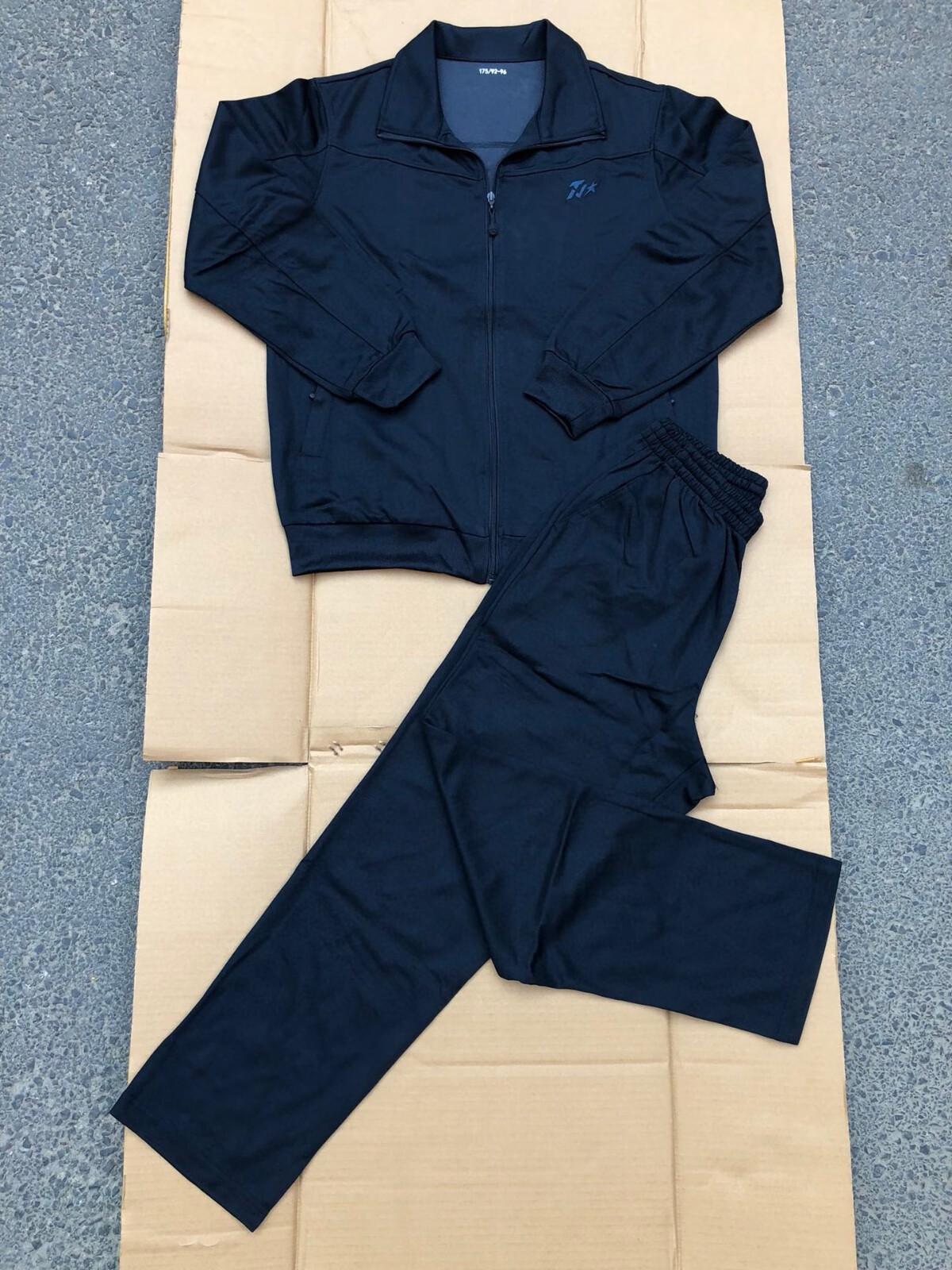 服套装男训练服颜扬春秋跑步透气运动服军训速干冬季体能服训练长裤