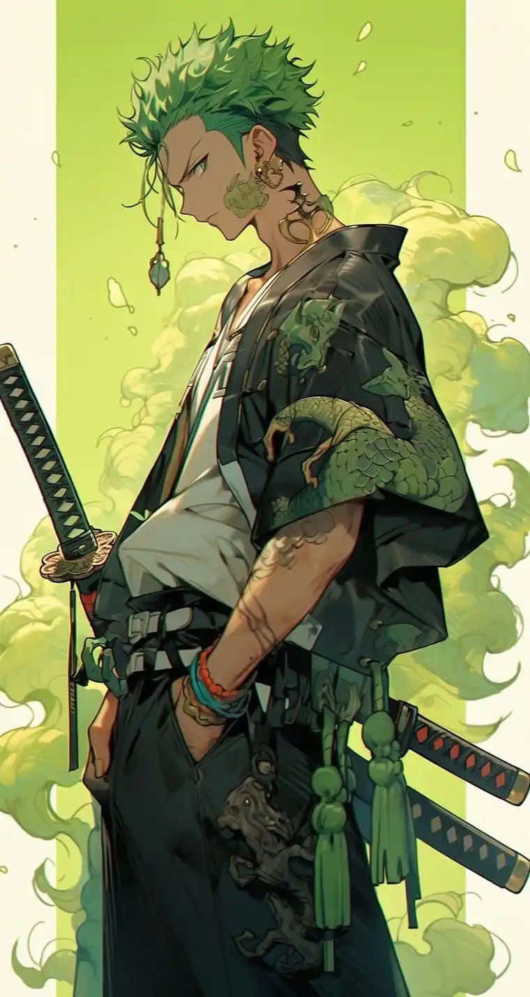 海贼王:罗罗诺亚 索隆 超帅高清壁纸