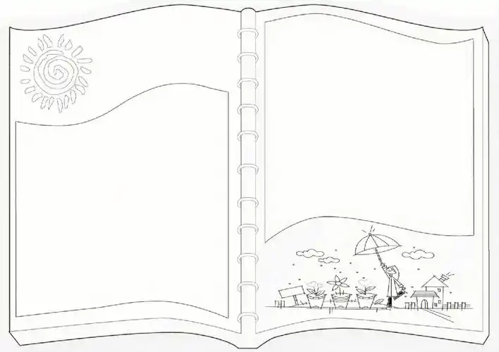 手抄报素材模板