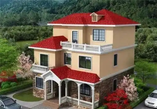 农村自建房外墙漆什么颜色好看自建房外墙颜色怎么搭配20211130