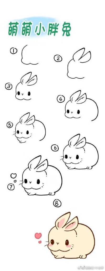 小动物图片大全可爱简笔画小动物图片大全可爱简笔画萌系