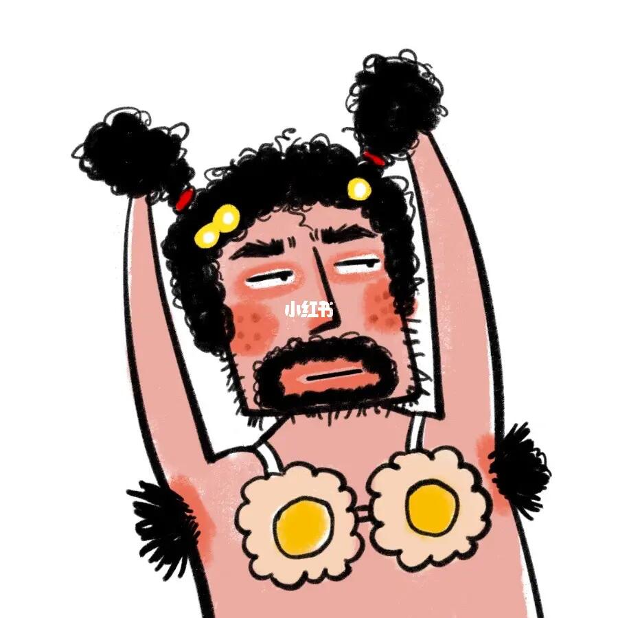 狂野手绘情侣头像