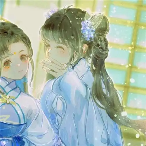 闺蜜头像动漫古风38张_闺蜜姐妹女生头像_头像屋