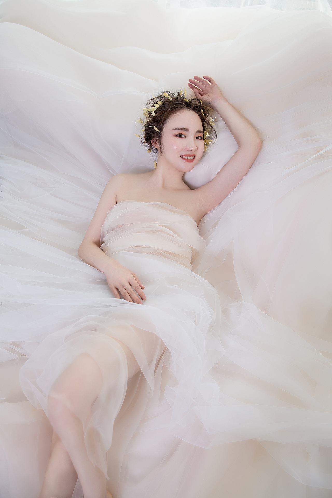 粉色系婚纱-写真