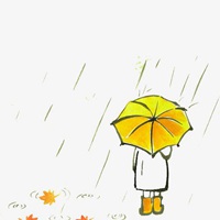 可爱背影插画头像大全_微信头像图片大全