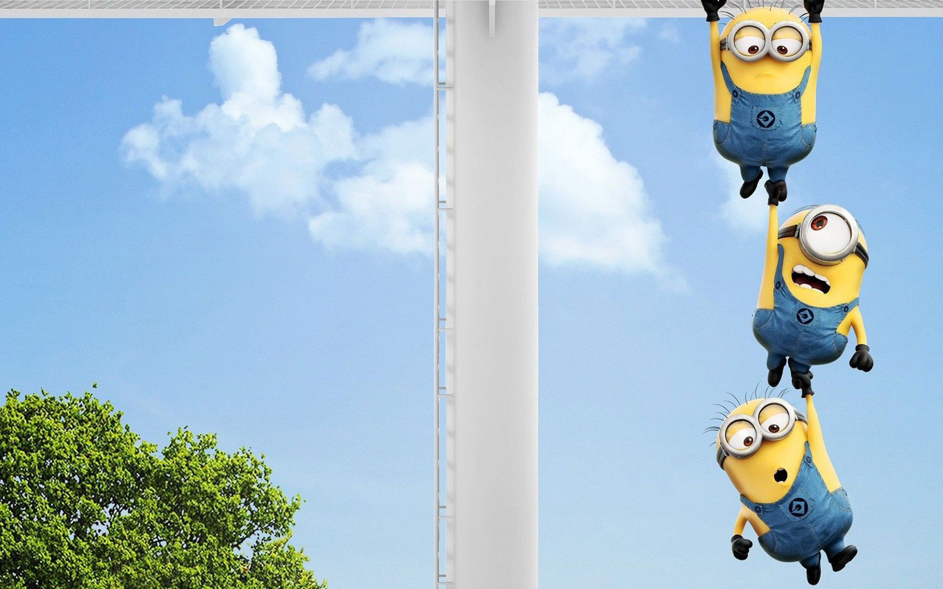 卑鄙的我小黄人卡通1920*1200高清壁纸