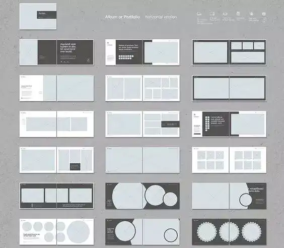 排版主要分为两种:横面排版(landscape layout)和竖面排版(portrait