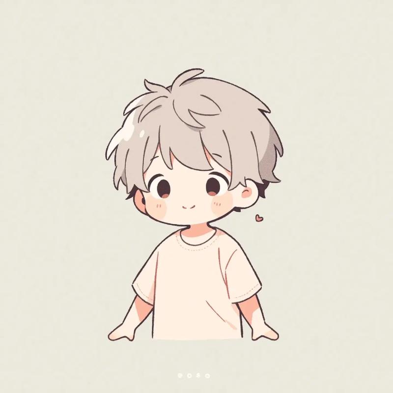 可爱男孩  累上班真的好累#q版人物 #优质头像 #小正太  - 抖音