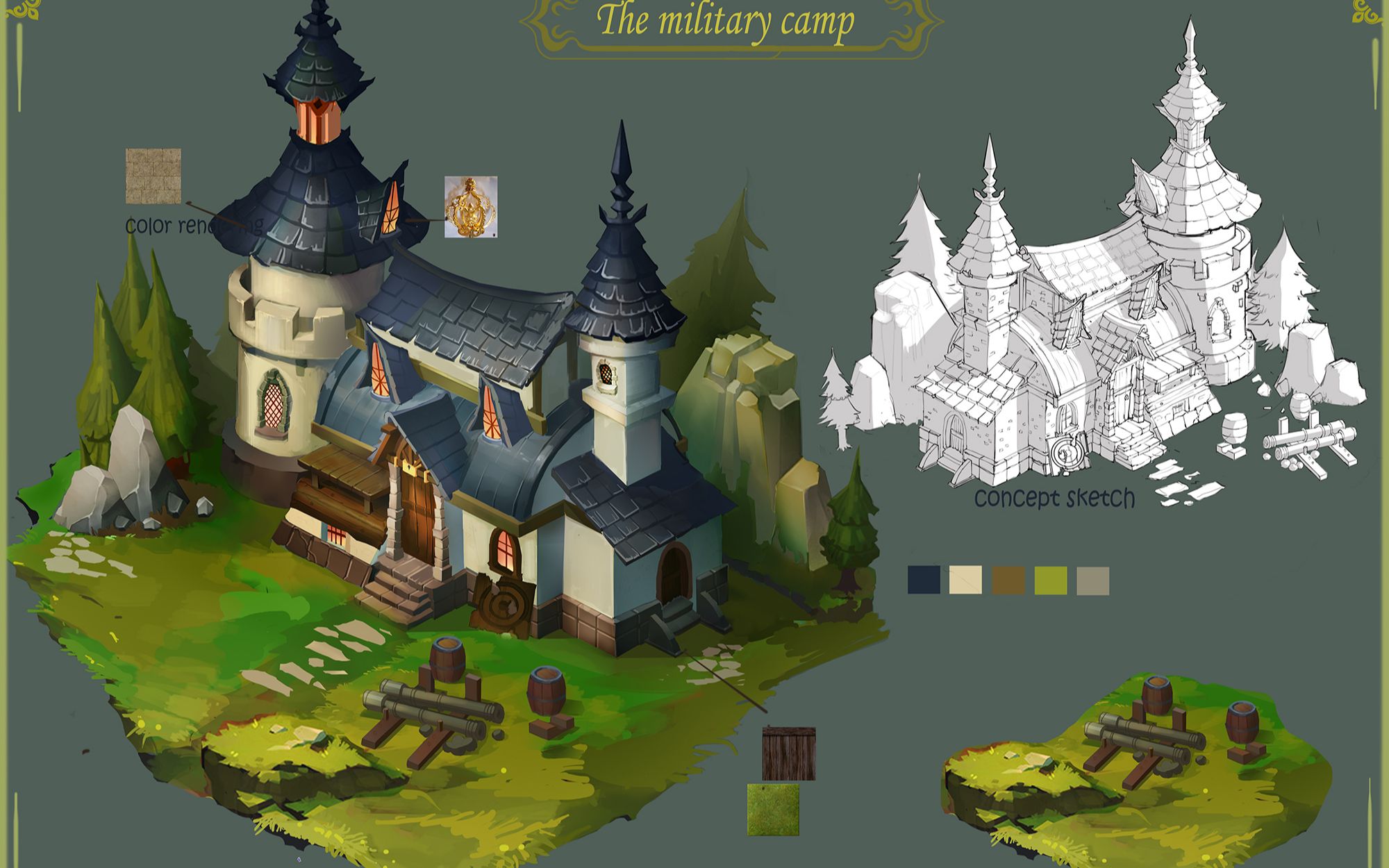 教你快速制作次世代游戏场景中的房子,戳进来看看哦!