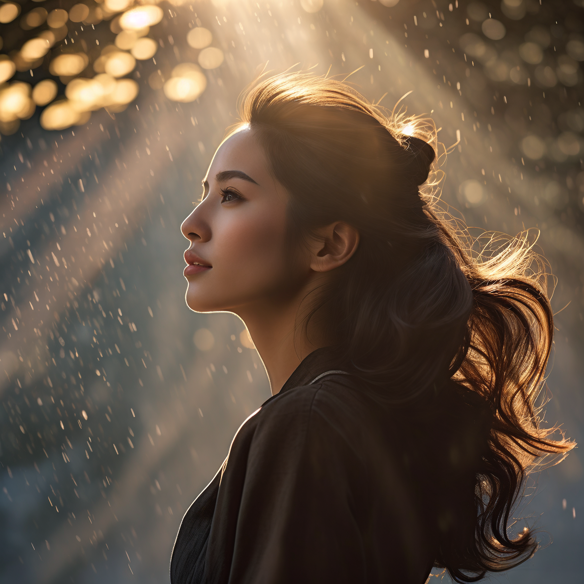 92 绝美女生真人侧脸头像 93 探索女性侧脸的优雅与魅力,这些真人