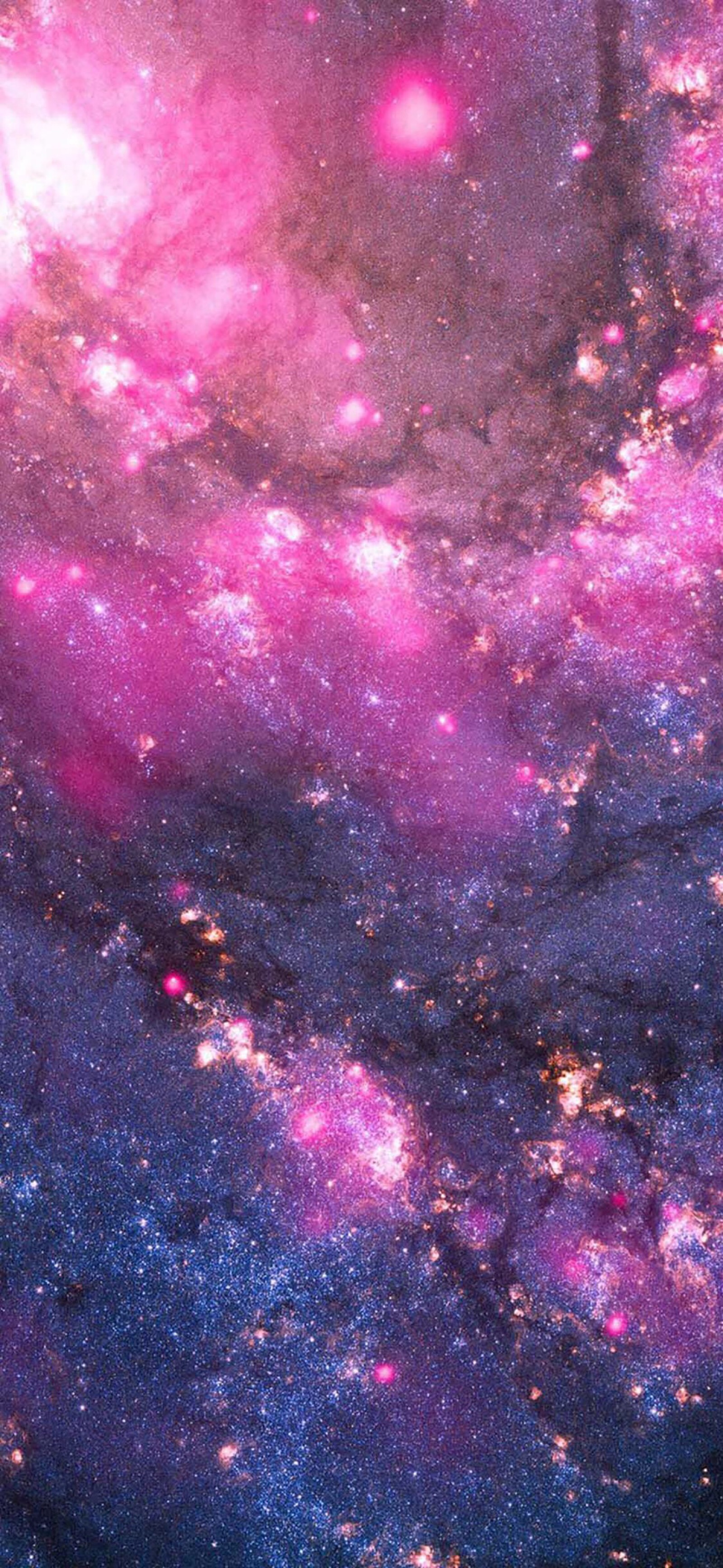 iphonex xs 高清炫彩星空宇宙壁纸bling