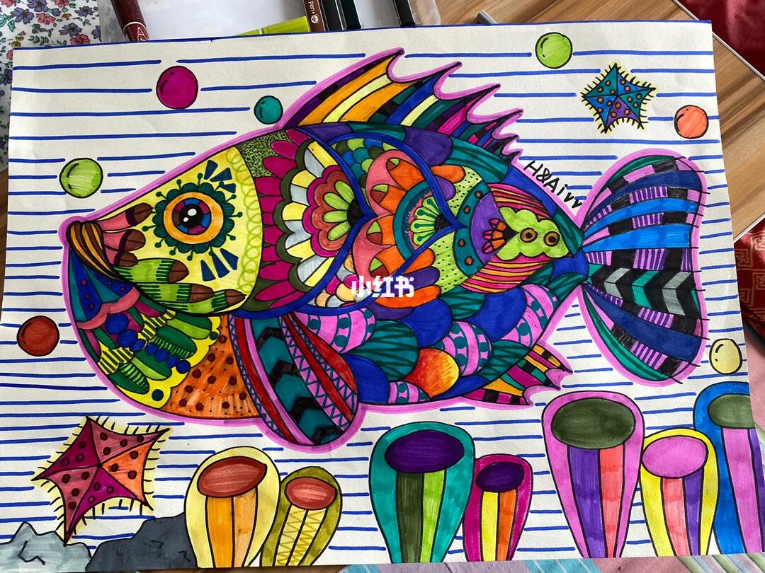 画画  #儿童画 #创意美术