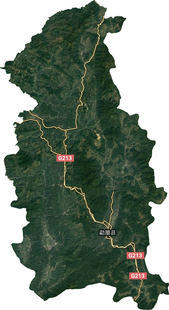 勐腊县高清卫星地图