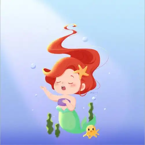 打卡19童话故事拥有动人嗓音的小美人鱼