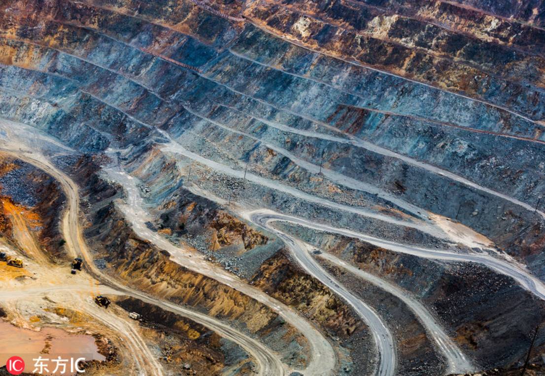 人类挖掘史上的奇迹即将闭坑的南山铁矿凹山采场