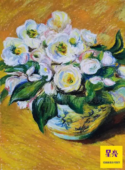 重彩油画棒大师系列绘画在线教学|插画|艺术插画|星亮绘画art - 原创