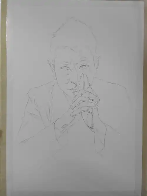 刘德华素描|纯艺术|绘画|逍遥设计陆涛 - 原创作品 - 站酷 (zcool)