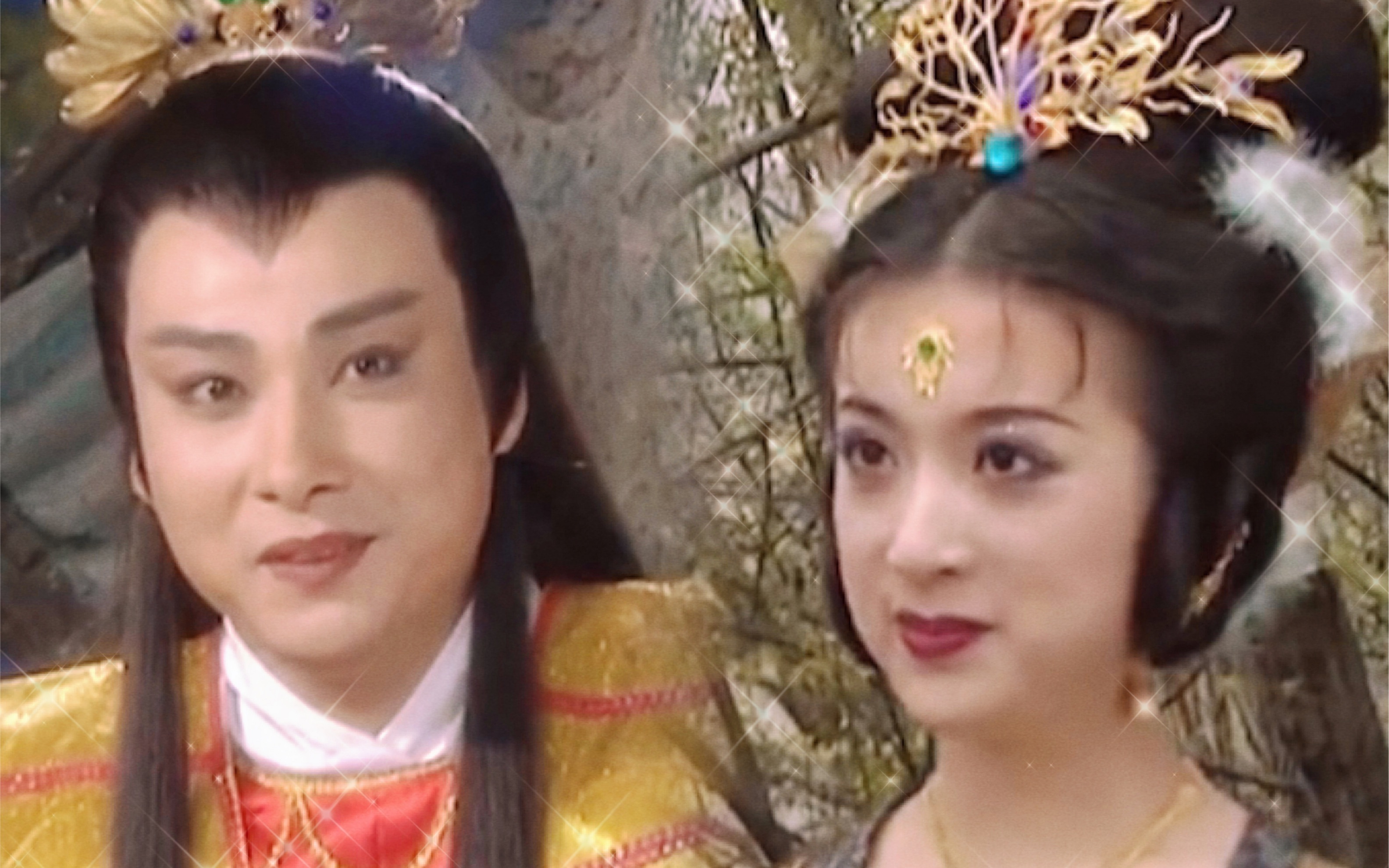 【童年cp|孔雀公主x金翅大鹏雕|西游记】原来从小我就忙着磕cp,我不信