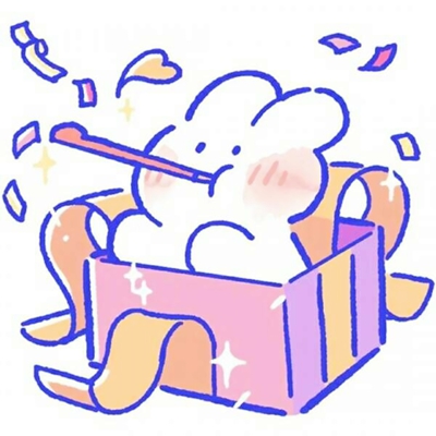 q版兔子萌图手绘头像高清超萌的简约可爱简笔画兔子头像图片