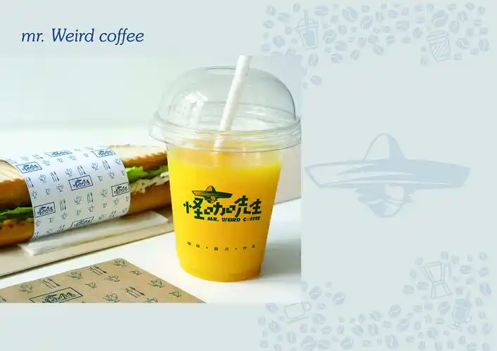 怪咖先生简餐logo视觉(已应用)