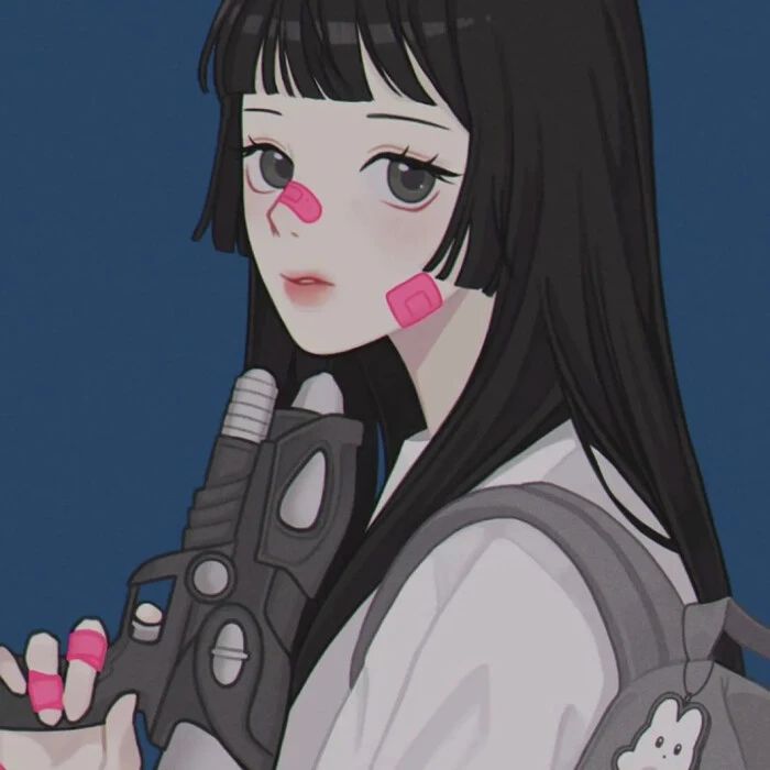 104-2021最火微信qq简单可爱呆萌霸气高冷仙女生闺蜜头像 新年最潮