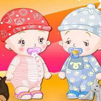 龙凤胎q版头像_微信头像图片大全