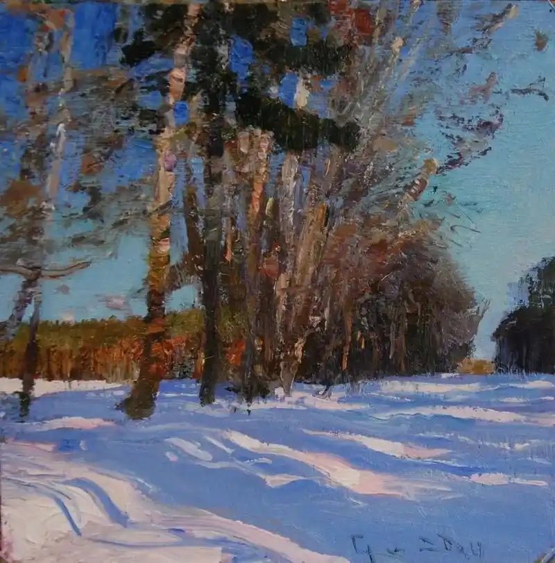 乌克兰画家丹尼斯·戈罗德尼奇的油画作品欣赏. - 抖音