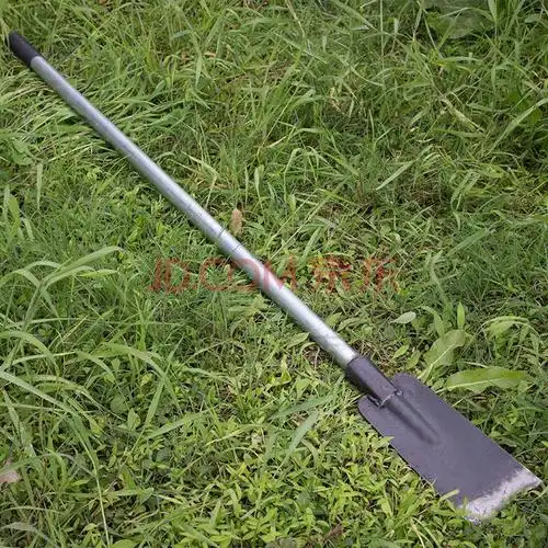 洛阳铲锰钢 铲子挖土 挖坑工具挖树铲锹起树铲锰钢加重厚树根锹洛阳铲