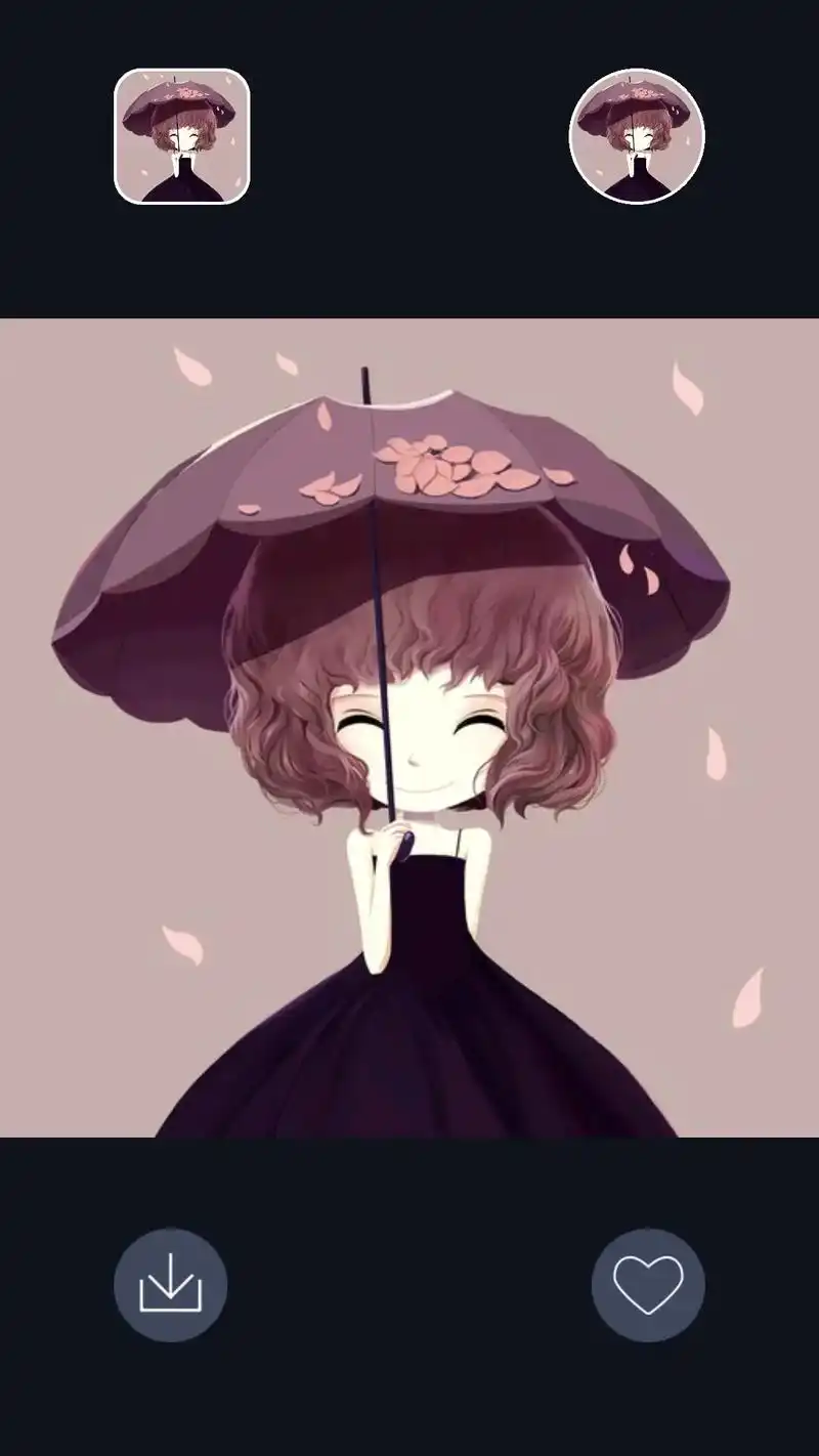 花花姑娘的头像和壁纸 - 抖音