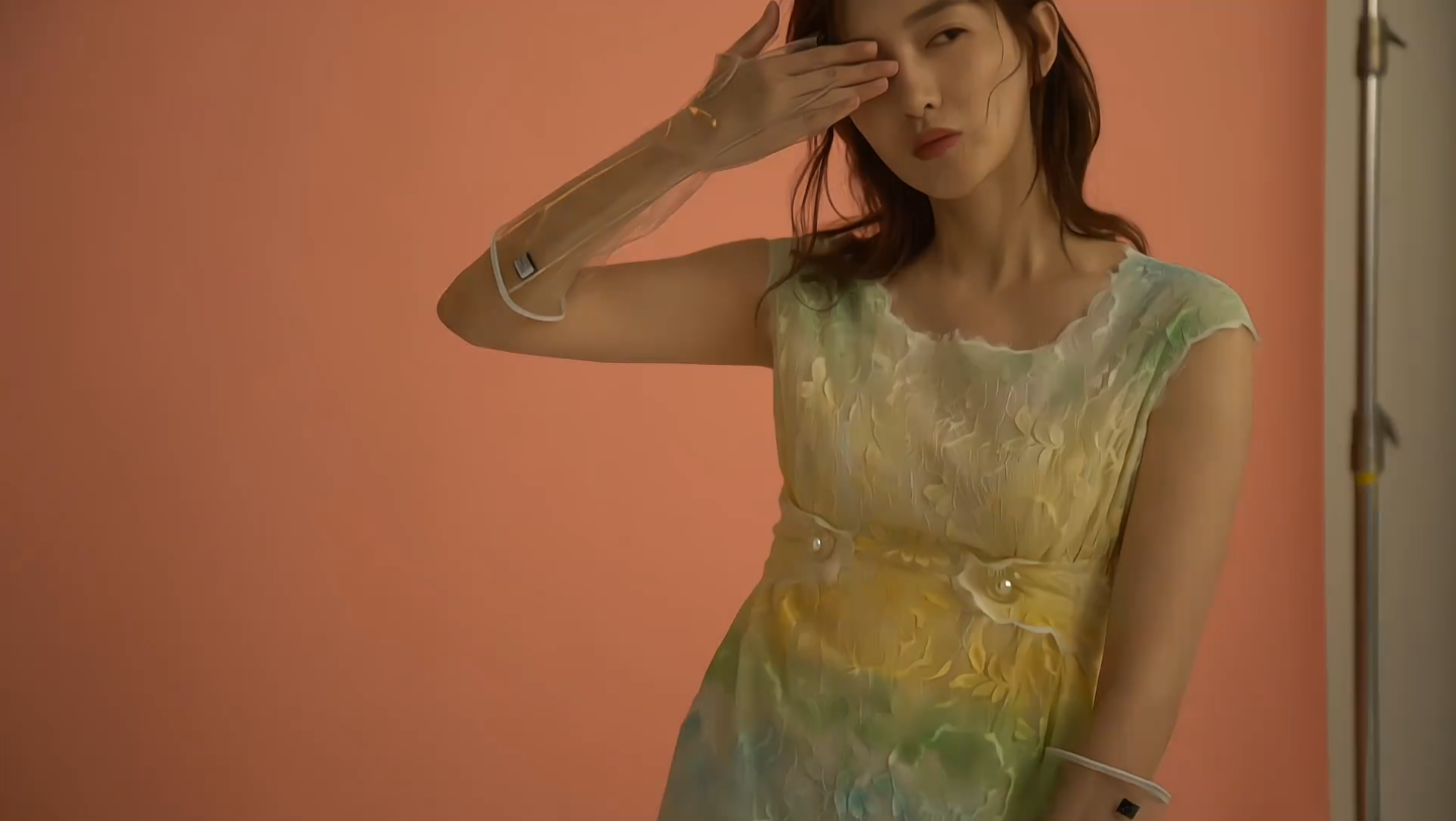 江疏影室内广告花絮