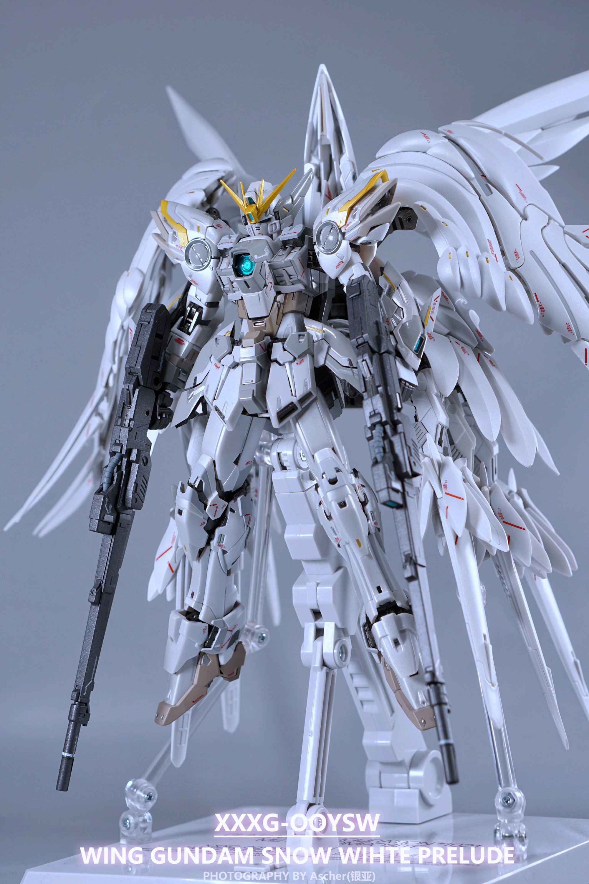 吧友展示银亚gffmcfix1021飞翼高达白雪姬