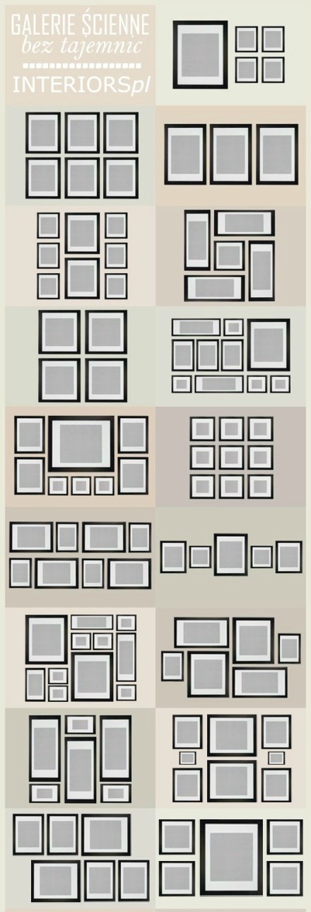 实用的照片排版,照片墙布局参考