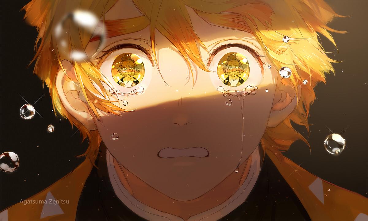 我妻善逸插画图片壁纸