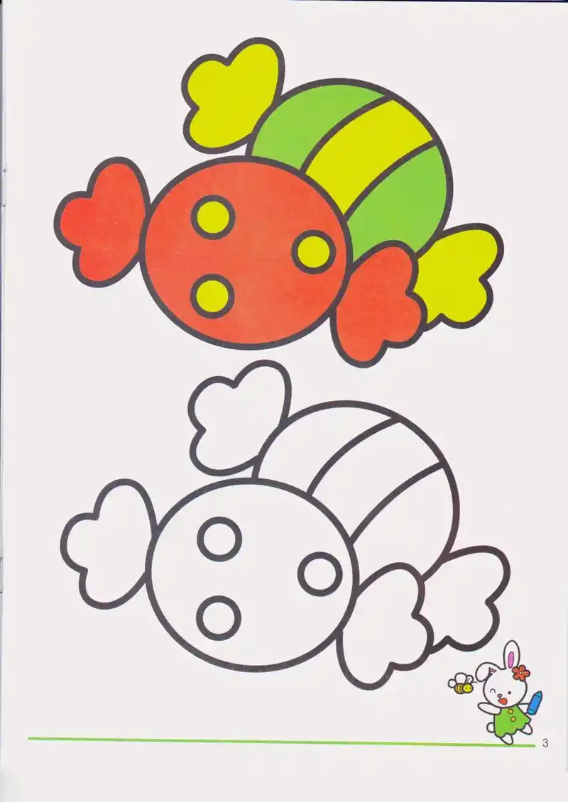 #幼儿园美工区涂色素材 #幼儿园简笔画 #幼儿园环创 #幼儿 - 抖音