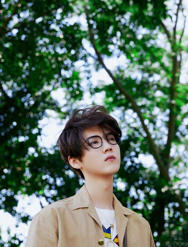 鹿晗眼镜杀来袭 清新阳光斯文败类皆可驾驭